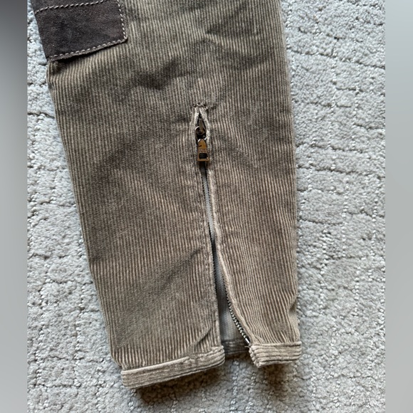 Prada low rise green corduroy pants - Picture 7 of 10